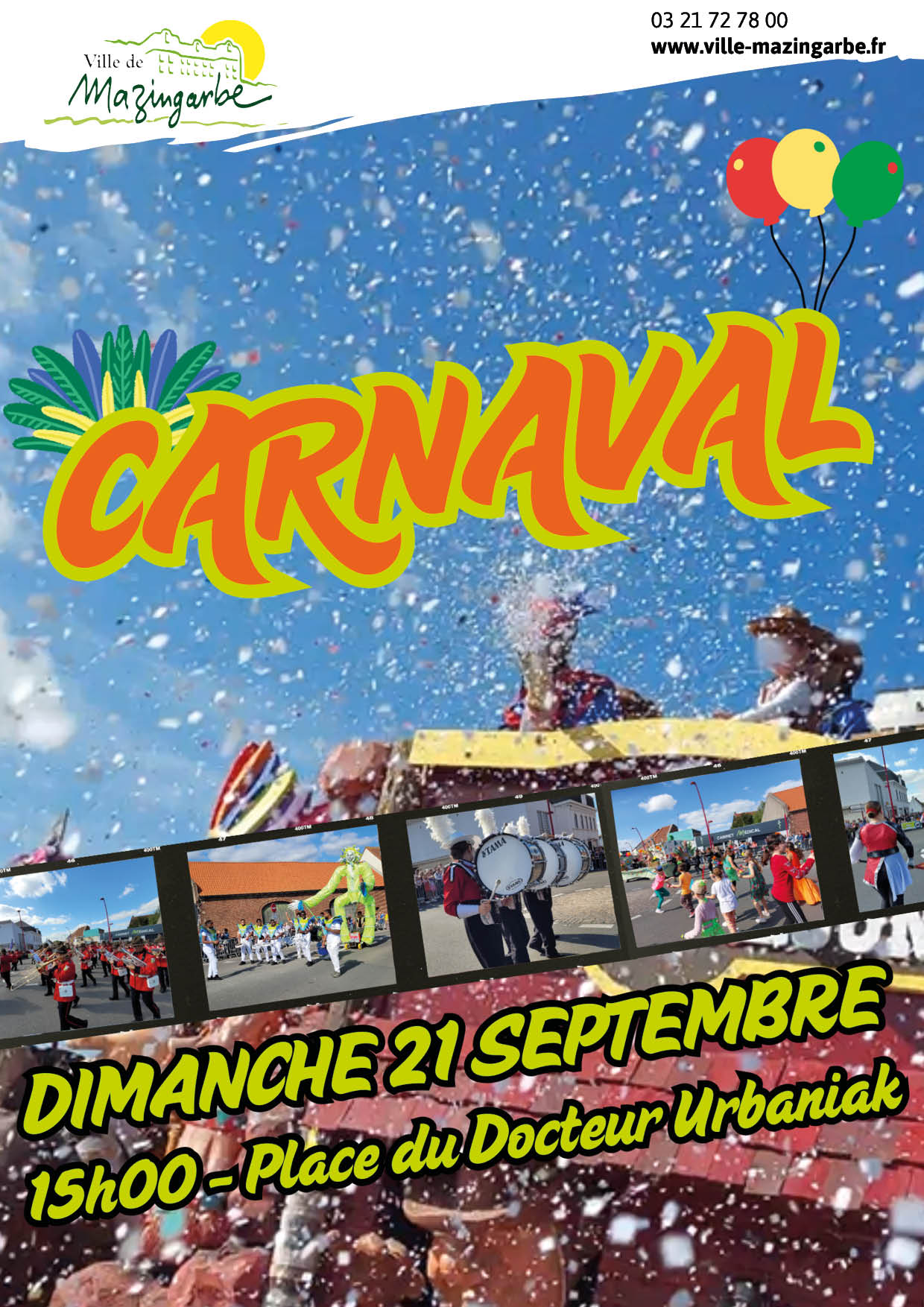 DEFF affiche carnaval 2025 simple