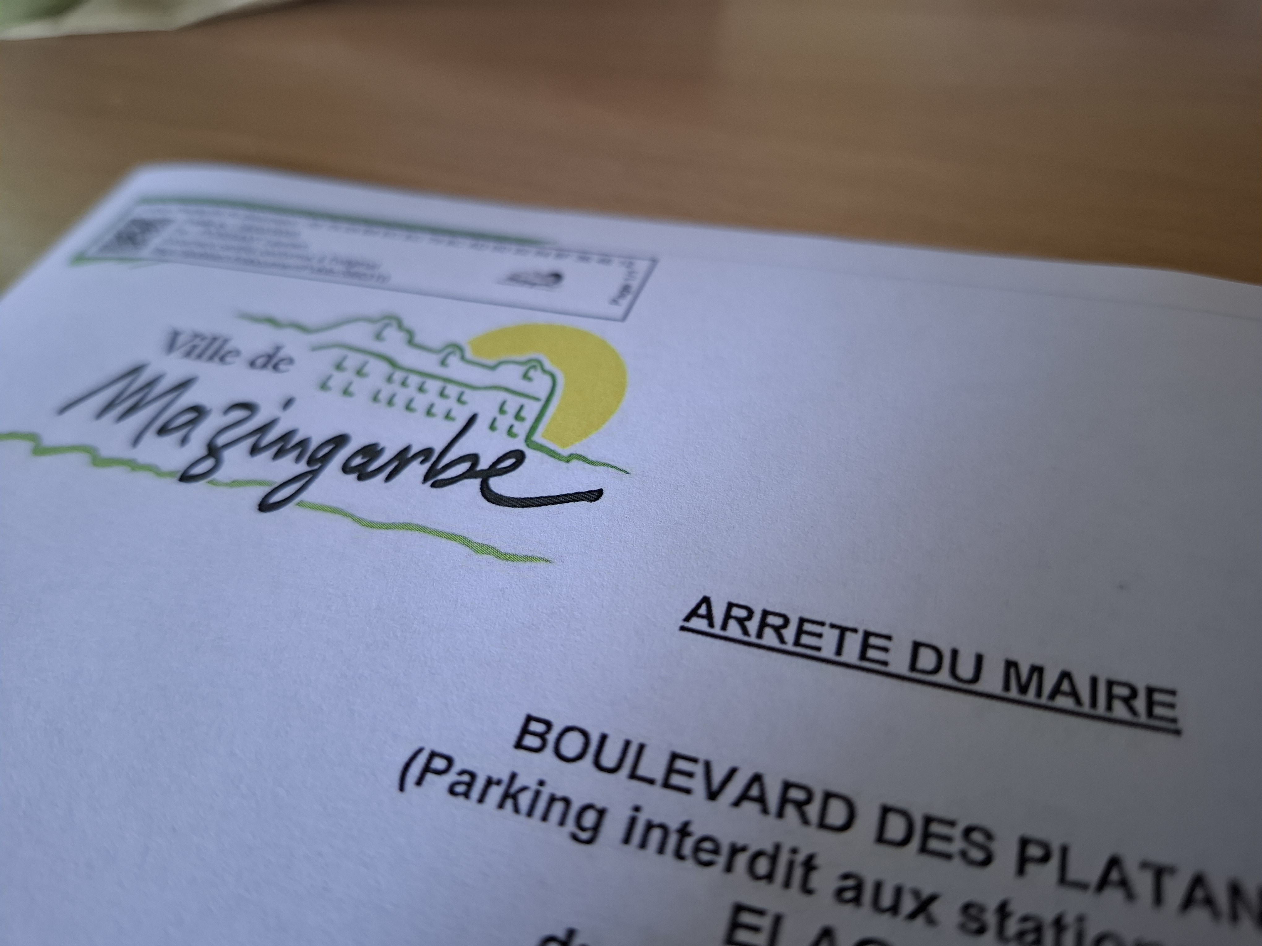 Illustration arrêté du maire