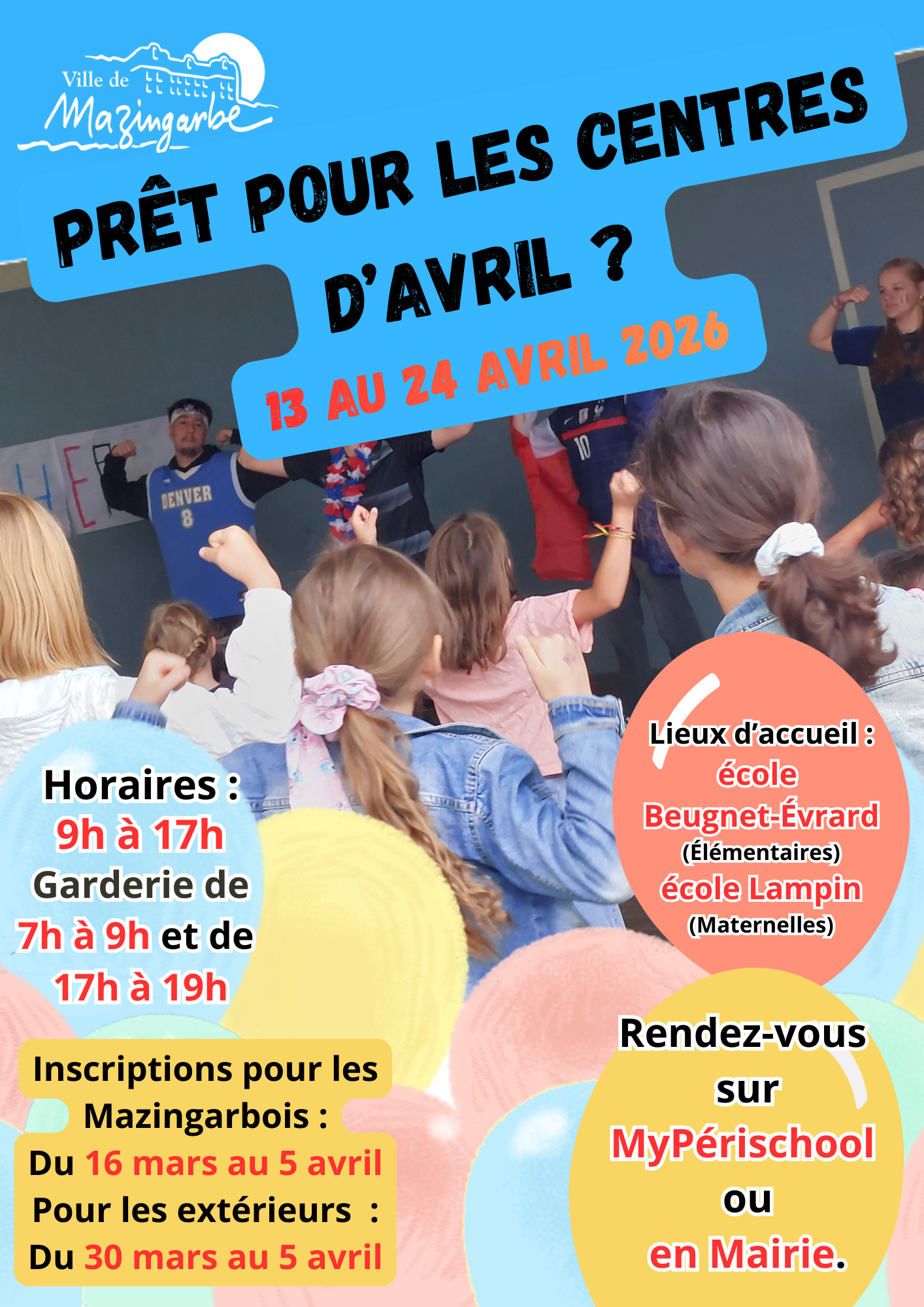 V5 centre de loisirs Paques 2026