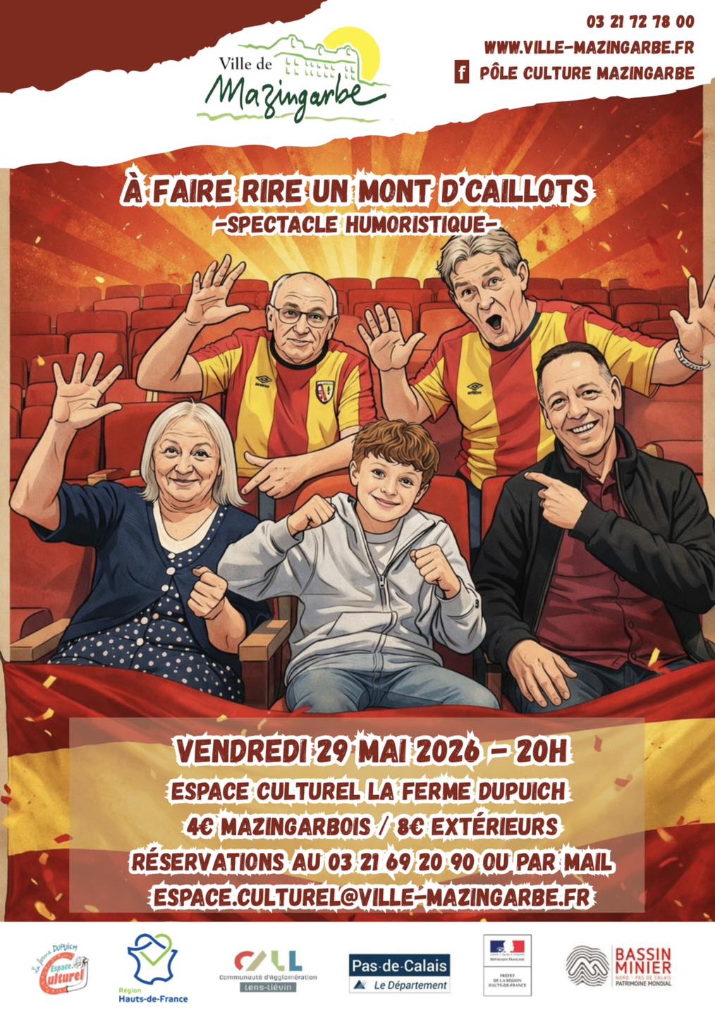 affiche à faire rire